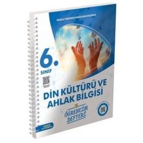6. Sınıf Din Kültürü ve Ahlak Bilgisi Öğrencim Defteri-Murat Yayınları