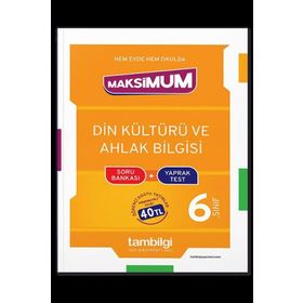 6.Sınıf Din Kültürü Ve Ahlak Bilgisi Soru Bankası - Bi Not Komisyon