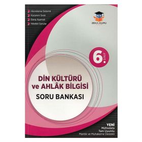 6.Sınıf Din Kültürü ve Ahlak Bilgisi Soru Bankası - Zeka Küpü Yayınları