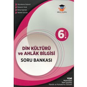 6.Sınıf Din Kültürü ve Ahlak Bilgisi Soru Bankası - Zeka Küpü Yayınları
