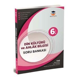 6.Sınıf Din Kültürü ve Ahlak Bilgisi Soru Bankası - Zeka Küpü Yayınları