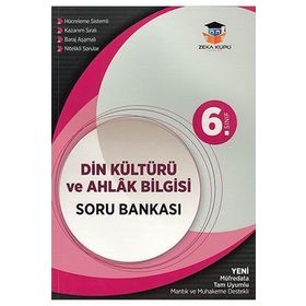 6.Sınıf Din Kültürü ve Ahlak Bilgisi Soru Bankası - Zeka Küpü Yayınları