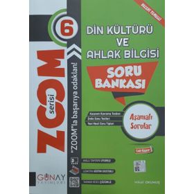 6. Sınıf Din Kültürü Zoom Soru Bankası Günay Yayınları