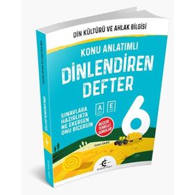 6. Sınıf Dinlendiren Defter - Koray Varol Yayınları