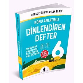 6. Sınıf Dinlendiren Defter - Koray Varol Yayınları