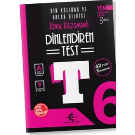 6. Sınıf DİNlendiren Test Din Kültürü ve Ahlak Bilgisi-Eker Test Yayınları
