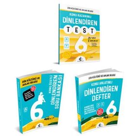 6. Sınıf DİNlendiren Test Din Kültürü ve Ahlak Bilgisi-Eker Test Yayınları