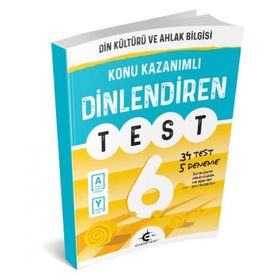 6.Sınıf Dinlendiren Test - Eker Test Yayınları