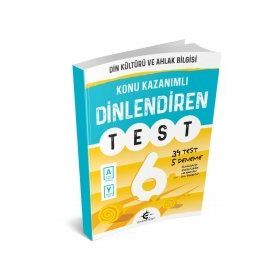 6.Sınıf Dinlendiren Test - Eker Test Yayınları