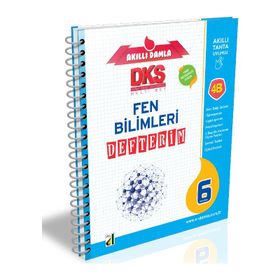 6. Sınıf DKS 4B Fen Bilimleri Defterim-Damla Yayınevi