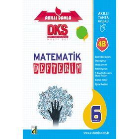 6. Sınıf DKS 4B Matematik Defterim-Damla Yayınevi