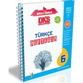 6. Sınıf Dks 4B Türkçe Defterim-Damla Yayınevi