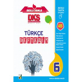 6. Sınıf DKS 4B Türkçe Defterim - Damla Yayınları
