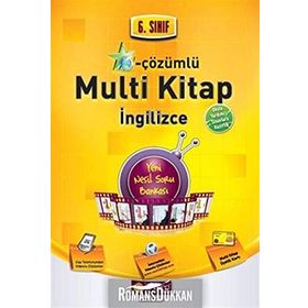6. SINIF E-ÇÖZÜMLÜ MULTI KITAP İNGİLİZCE SORU BANKASI - KOMISYON