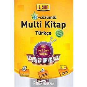 6. SINIF E-ÇÖZÜMLÜ MULTI KITAP İNGİLİZCE SORU BANKASI - KOMISYON