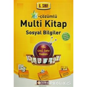6. SINIF E-ÇÖZÜMLÜ MULTI KITAP SOSYAL BILGILER SORU BANKASI - KOMISYON