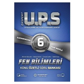 6. Sınıf Ekspert Fen Bilimleri Soru Bankası