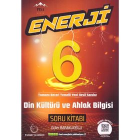 6. Sınıf Enerji Din Kültürü Soru Bankası-Palme Yayınları