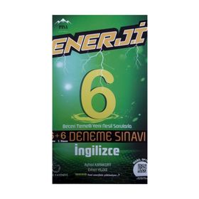 6. Sınıf Enerji İngilizce Deneme Sınavı 6+6 On İkili Palme Yayınları