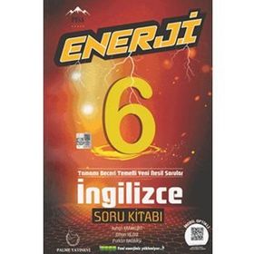 6. Sınıf Enerji İngilizce Deneme Sınavı 6+6 On İkili Palme Yayınları