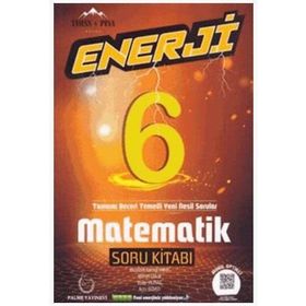 6.sınıf Enerji Matematik 6+6 Deneme Sınavı Palme Yayınevi