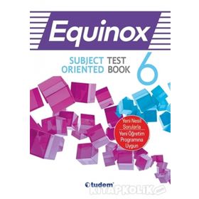 6.Sınıf Equinox Subject Oriented Test Book