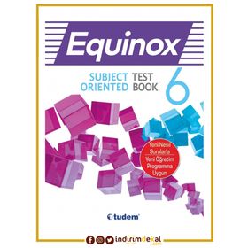 6. Sınıf Equınox Subject Orıented Testbook Tudem Yayınları