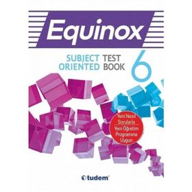 6. Sınıf Equınox Subject Orıented Testbook Tudem Yayınları