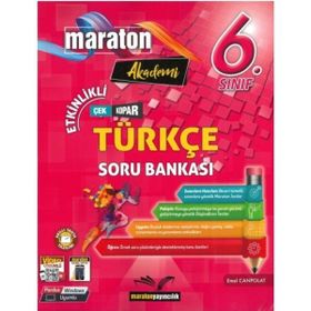 6. Sınıf Etkinlikli Türkçe Soru Bankası Maraton Yayıncılık