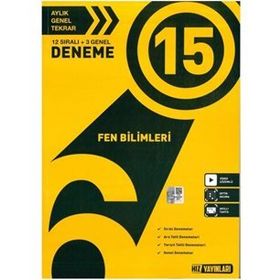 6. Sınıf Fen Bilimleri 15 Deneme - Hız Yayınları