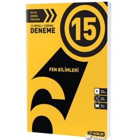 6. Sınıf Fen Bilimleri 15 Deneme - Hız Yayınları