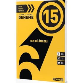 6. Sınıf Fen Bilimleri 15 Deneme - Hız Yayınları