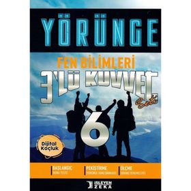 6. Sınıf Fen Bilimleri 3 lü Kuvvet Yörünge Serisi Seti İşleyen Zeka Yayınları