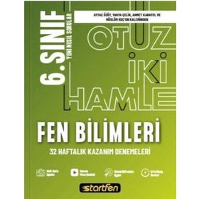6. Sınıf Fen Bilimleri 32 Haftalık Kazanım Denemeleri Startfen Yayınları