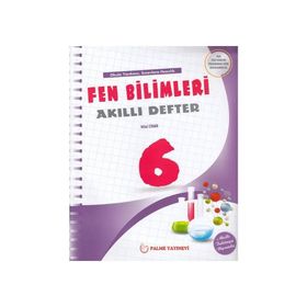 6. Sınıf Fen Bilimleri Akıllı Defter - Palme Yayınları