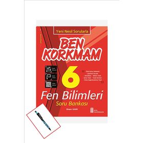 6. Sınıf Fen Bilimleri Ben Korkmam Soru Bankası Ata Yayıncılık