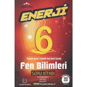 6. Sınıf Fen Bilimleri Enerji Soru Kitabı-Palme Yayınları