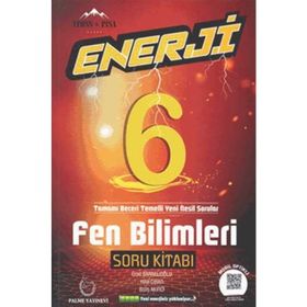 6. Sınıf Fen Bilimleri Enerji Soru Kitabı-Palme Yayınları
