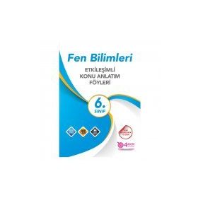6. Sınıf Fen Bilimleri Etkileşimli Konu Anlatım Föyleri 4 Adım Yayınları