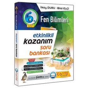 6. Sınıf Fen Bilimleri Etkinlikli Soru Bankası - Çanta Yayınları