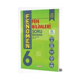 6. Sınıf Fen Bilimleri Fenomen Soru Bankası-Gama Okul Yayınları