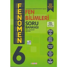 6. Sınıf Fen Bilimleri Fenomen Soru Bankası - Gama Yayınları