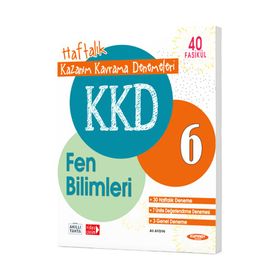 6. Sınıf Fen Bilimleri Haftalık Kazanım Kavrama Denemeleri - Kurmay Yayınları