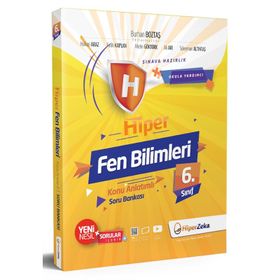 6. Sınıf Fen Bilimleri Hiper Konu Anlatımlı Soru Bankası-Hiper Zeka Yayınları