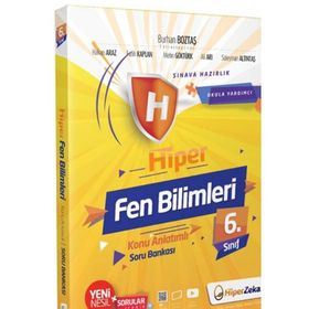 6. Sınıf Fen Bilimleri Hiper Konu Anlatımlı Soru Bankası-Hiper Zeka Yayınları