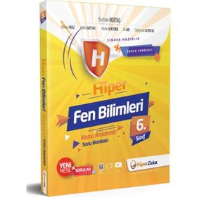6. Sınıf Fen Bilimleri Hiper Konu Anlatımlı Soru Bankası-Hiper Zeka Yayınları