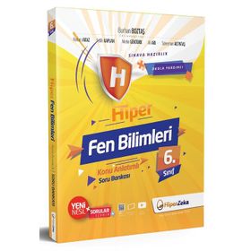 6. Sınıf Fen Bilimleri Hiper Konu Anlatımlı Soru Bankası-Hiper Zeka Yayınları