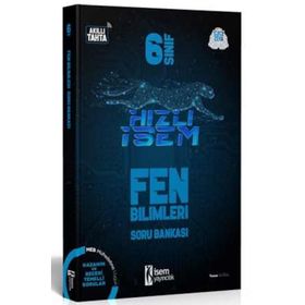 6. Sınıf Fen Bilimleri Hızlı İsem Soru Bankası-İsem Yayınları