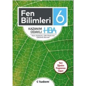 6. Sınıf Fen Bilimleri Kazanım Odaklı Hba - Tudem Yayınları