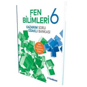 6. Sınıf Fen Bilimleri Kazanım Odaklı Soru Bankası Komisyon Tudem Hazırlık Yayınları